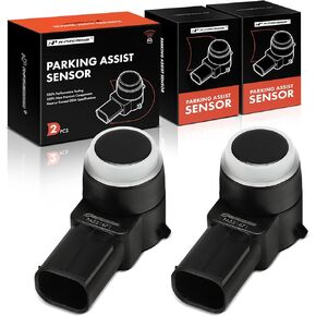 A-Premium 2-PC Rear Reverse Backup Parking Assist Sensor Compatible with Mazda Models - CX-9 CX9 2013 2014 2015