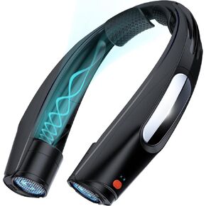 ZEEFO Portable Neck Fan, Hands Free Personal Fan- 6000mAh Battery Operated, Ultra-Quiet USB Rechargeable Fan with 6 Adjustable Speeds, Cooling Wearable Fan for Home, Office, Outdoor, Travel in Saudi Arabia