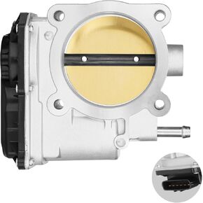 Electronic Throttle Body Compatible with Nissan NV1500 NV2500 NV3500 4.0L 2012-2017, Pathfinder 2005-12, Titan 5.6L 2004-2015, Armada 05-15, for Infiniti QX56 04-2010, Replacement for 16119-7S000