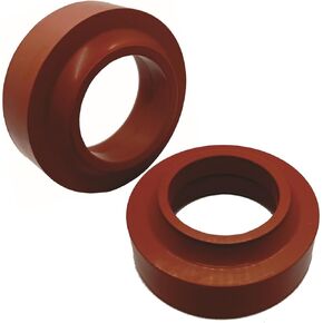 RTS Performance Frant Front Coil Spring Spring Hosulators 1 "، Coil Spring Tarmators Lift Kit لجيب Cherokee XJ ، Grand Cherokee ZJ ، Comanche MJ ، Wrangler TJ ، Wagoneer ، Coil Spring Spacers & Spring Boosters