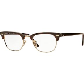 Ray-Ban Eyeglasses RX 5154 2372 Clubmaster Red Havana