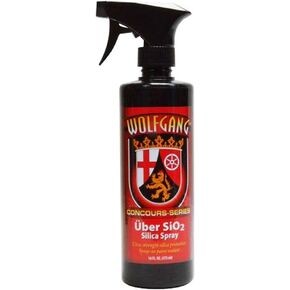 Wolfgang Concours Series Uber SiO2 Silica Spray | الديكور المائي في نهاية المطاف | سوبر بقعة | سهل الاستخدام | طويل الأمد رذاذ مانع التسرب | زجاجة 16 أوقية