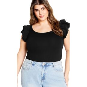 City Chic Women's Plus Size Lula Bodysuit