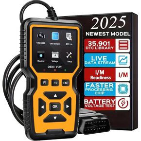 2025 أداة تشخيص Scanostic جديدة OBD2 - تحقق من قارئ رمز ضوء المحرك مع إعادة تعيين ، اختبار الجهد البطارية ، الأوضاع 6 و 8 ، مناسبة لجميع بروتوكول OBD II منذ عام 1996
