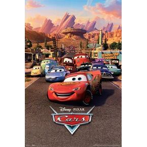 Trends International Disney Pixar Cars - One Sheet Wall Poster, 34L x 22.4W, Unframed Version