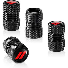 4 PCS Car Wheel Valve Caps Cover Cover Aluminium Sploy Tyre Air Cap متوافق مع Kia K3 K5 Stinger Cerato GT Auto Austories للسيارات والشاحنات والدراجات