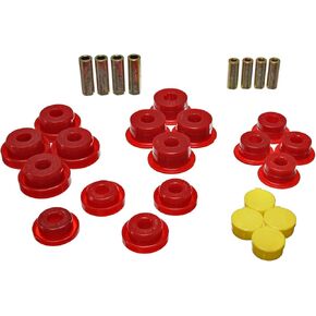 Energy Suspension 2.3106R Front Control Arm Bushing Set for Jeep TJ