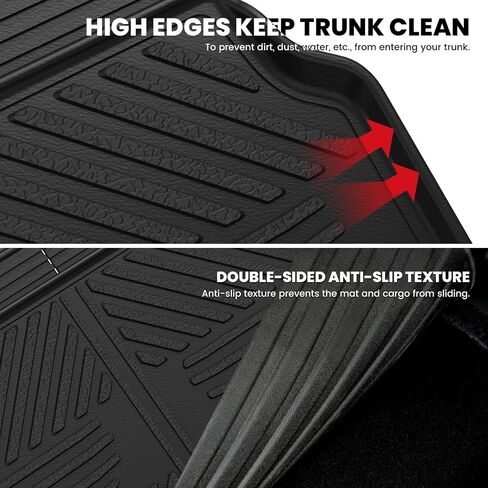 LASFIT Cargo Mat Fits for Mercedes Benz GLS 2025 2024 2023-2020, Custom Fit GLS 450 580 63 AMG,All Weather TPE Cargo Liners,Cargo with Seatback in Saudi Arabia