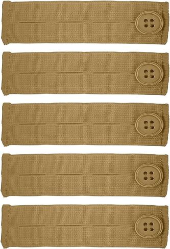 5 Pcs Elastic Pants Button Extender, Waistband Extenders for Men and Women Jeans Skirts Pants in Saudi Arabia