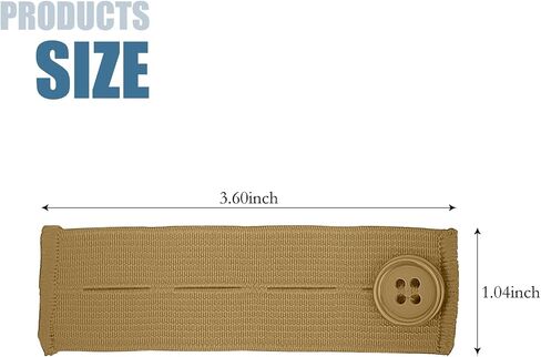5 Pcs Elastic Pants Button Extender, Waistband Extenders for Men and Women Jeans Skirts Pants in Saudi Arabia
