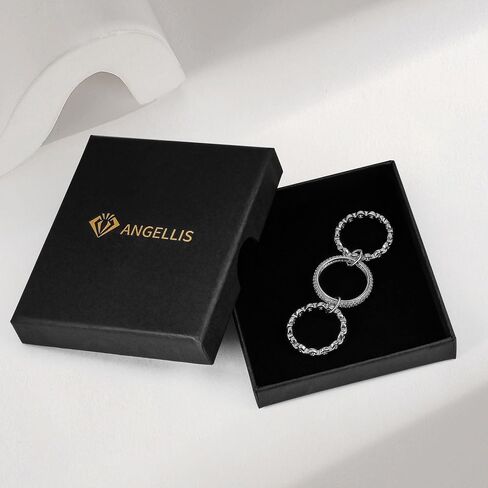 Stackable Rings for Women Gold Plated Statement Rings Womens Chunky Band Thumb Rings Pave CZ Ring Set in Saudi Arabia