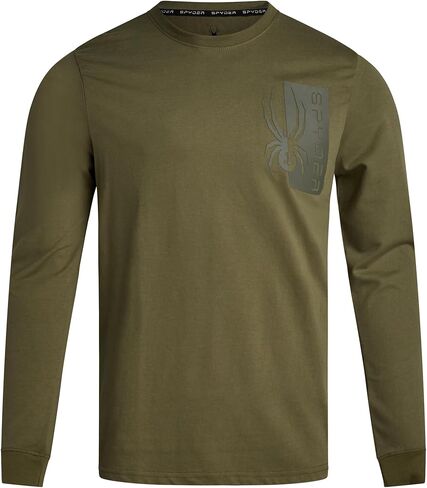 قمصان تي شيرت طويلة الأكمام الطويلة للرجال - قمصان طاقم طاقم مطبوعة من طاقم الطاقم - قمصان طويلة الأكمام الطويلة للرجال (S -XXL) in Kuwait