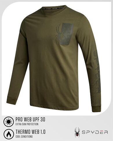 قمصان تي شيرت طويلة الأكمام الطويلة للرجال - قمصان طاقم طاقم مطبوعة من طاقم الطاقم - قمصان طويلة الأكمام الطويلة للرجال (S -XXL) in Kuwait