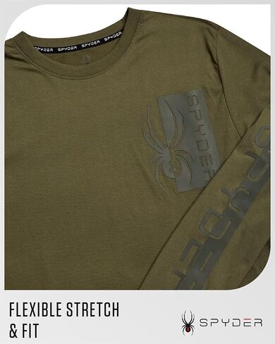 قمصان تي شيرت طويلة الأكمام الطويلة للرجال - قمصان طاقم طاقم مطبوعة من طاقم الطاقم - قمصان طويلة الأكمام الطويلة للرجال (S -XXL) in Kuwait