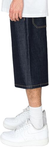 Men's Baggy Fit Essential Denim Shorts Various Designs in Kuwait