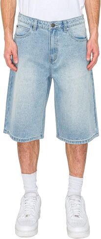 Men's Baggy Fit Essential Denim Shorts Various Designs in Kuwait