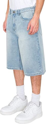 Men's Baggy Fit Essential Denim Shorts Various Designs in Kuwait