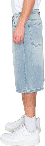 Men's Baggy Fit Essential Denim Shorts Various Designs in Kuwait