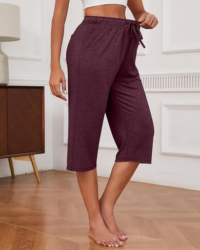Neer 3 Pack Pant Women's Capri ، و Cotton Wide Leg Basic Pants Pant in Kuwait