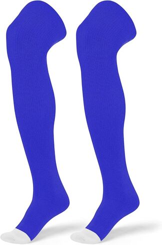 High Baseball Football Socks Multiple Sizes Over the Knee Baseball Socks Extra Long Soccer Sock for Boys Men in Kuwait
