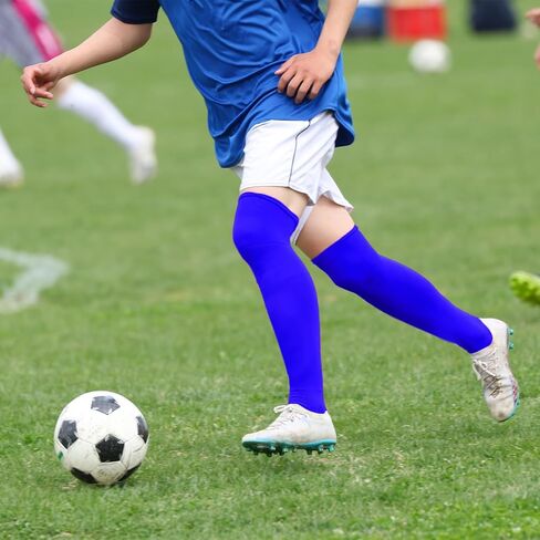 High Baseball Football Socks Multiple Sizes Over the Knee Baseball Socks Extra Long Soccer Sock for Boys Men in Kuwait