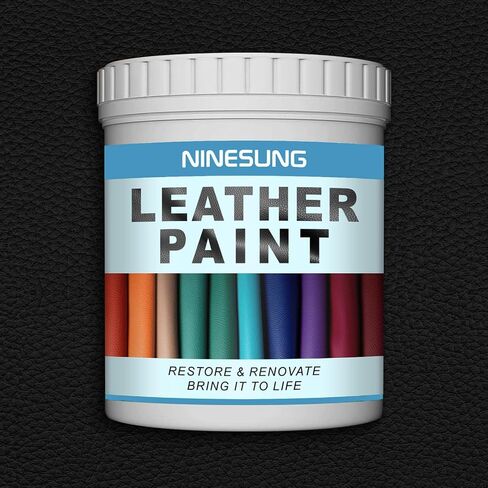 Red Leather Paint for Shoes, Sneaker, Jacket, Sofa, Purses, Furniture, Couches, Bags, Car Seat, Leather Dye Red- Leather Stain, Red Shoe Paint - Super Easy Use (Red, 4 Ounces) in Kuwait