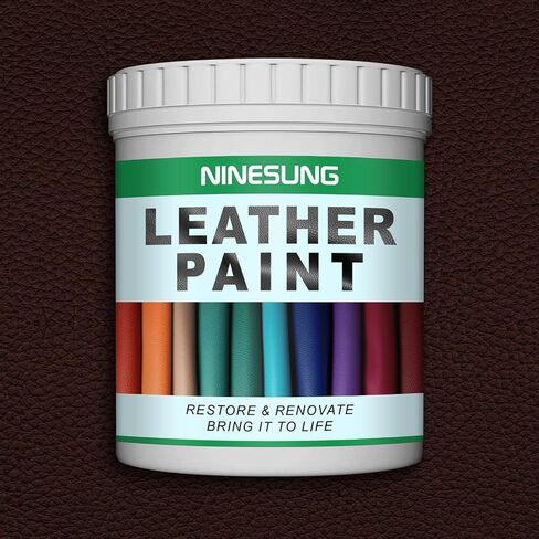 Red Leather Paint for Shoes, Sneaker, Jacket, Sofa, Purses, Furniture, Couches, Bags, Car Seat, Leather Dye Red- Leather Stain, Red Shoe Paint - Super Easy Use (Red, 4 Ounces) in Kuwait