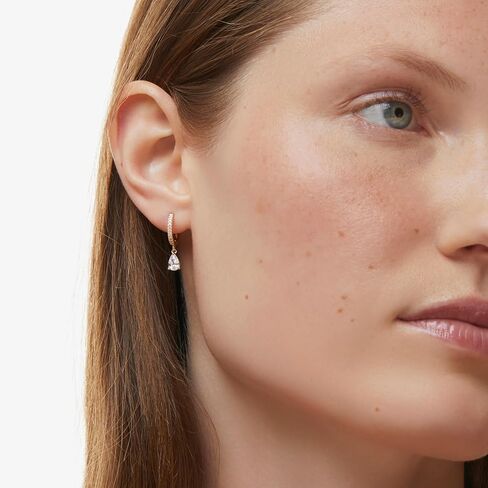 Gold Huggie Hoop Earrings - Georgie in Kuwait