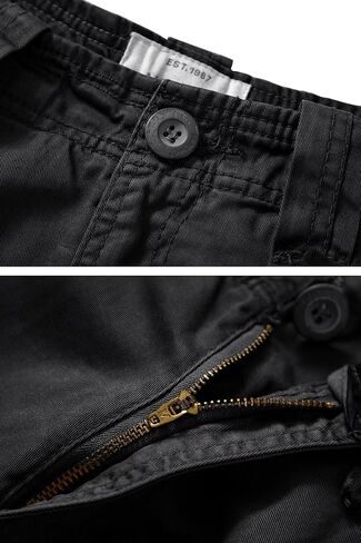 Cargo Short for Men, Relaxed Fit Camo Shorts, 11" Inseam Outdoor Hiking Casual Shorts with Multi Pocket in Kuwait