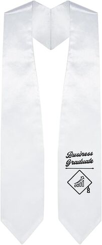 Endea Graduation Business Graduate Stole With Classic Tips - Unisex Adult - 62" Long - Graduation Sash in Saudi Arabia