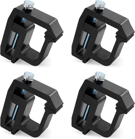 Truck Cap Mounting Clamps, Heavy Duty Camper Shell Clamps for Chevy Silverado Sierra 1500/2500/3500, for Dodge, for Ram 1500/2500/3500, F150 F250, for Mitsubishi, for Toyota (4 pcs) in Kuwait