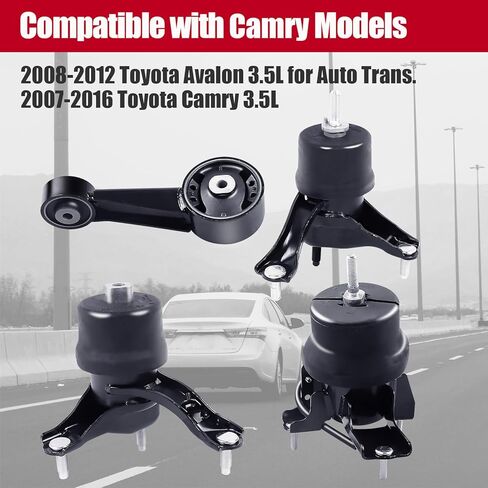 Engine Motor Mount Compatible with 1997-2001 Toyota Camry 2.2L A6256 A7219 A7238 A7241 in Saudi Arabia