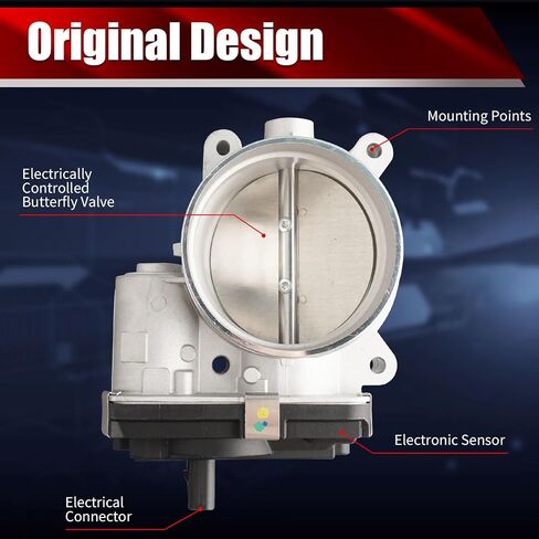 Electronic Throttle Body Assembly 13547502445 Compatible with BMW 330Ci 330i 330xi 530i X3 X5 Z3 Z4 Only 3.0L L6 Replaces S20072 67-5017 TB1117 in Kuwait