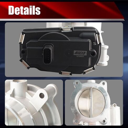 Electronic Throttle Body Assembly 13547502445 Compatible with BMW 330Ci 330i 330xi 530i X3 X5 Z3 Z4 Only 3.0L L6 Replaces S20072 67-5017 TB1117 in Kuwait