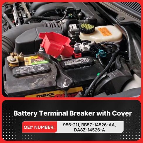 956-211 Battery Terminal Block for 2011-2019 Ford Explorer Flex Taurus,2013-2019 Lincoln MKS MKT | Replaces 956-211 DA8Z-14526-A BB5Z-14526-AA Battery Circuit Fuse in Saudi Arabia