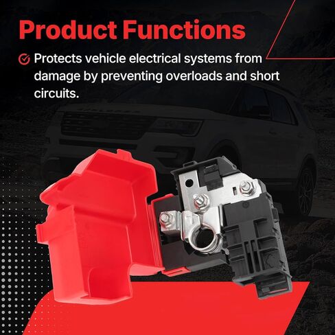 956-211 Battery Terminal Block for 2011-2019 Ford Explorer Flex Taurus,2013-2019 Lincoln MKS MKT | Replaces 956-211 DA8Z-14526-A BB5Z-14526-AA Battery Circuit Fuse in Saudi Arabia