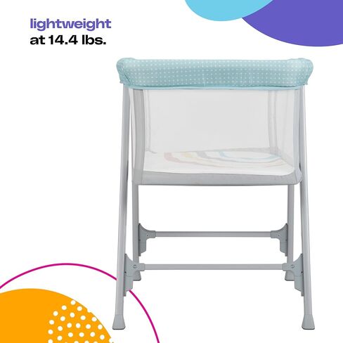 سرير Cosco SleepAway، جوانب شبكية قابلة للتنفس توفر زيادة تدفق الهواء وتحافظ على برودة الطفل، وأمواج عضوية in Saudi Arabia