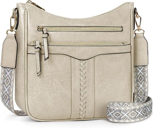 أكياس Rainsmore Crossbody للنساء ، والعصرية Crossbody يمارس حقائب يد كتف ناعمة خفيفة الوزن سفر محفظة in Saudi Arabia