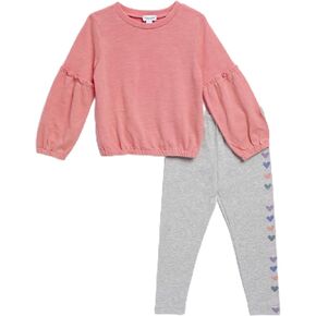 Splendid Baby Girls Rainbow Heart Legging Set