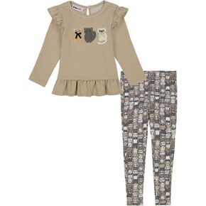 Kids Headquarters girls 2pc Tunic Legging Set