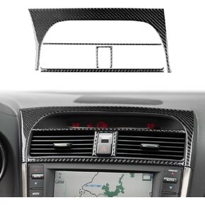 Black Soft Carbon Fiber Car Gear Panel 1 Piece Sticker for Acura TL 2004-2008 Carbon Fiber Car Interior Parts