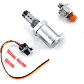6.0 Powerstroke IPR Valve Injector Pressure Regulator with ICP Sensor and Pigtail for Ford F250 F350 F450 F550 E350 E450 Replace 5C3Z-9C968-CA 1846057C1 3C3Z-9C968-AA