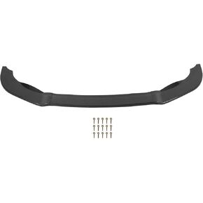 Front Bumper Lip Front Splitter Lower Protector 3 Sections Front Bumper Splitter Lip Replacement for MK6 R R20 2009‑2013(Bright black)