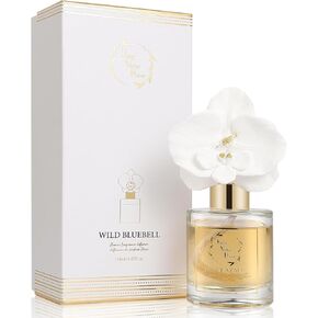 مجموعة ناشر القصب ، Pretty Valley Home Diffuser Gypsum White Orchid Flower Oil 120ml / 4.05fl Oz صندوق هدايا لحمام الحمام ديكور غرفة المعيشة ، العطر طويل الأمد (أوركيد أبيض) in Kuwait