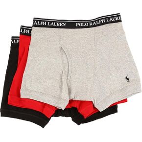 Polo Ralph Lauren 3-Pack Boxer Brief Andover Heather MD