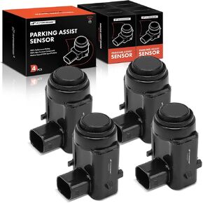 A-Premium 4-PC Rear Reverse Backup Parking Assist Sensor Compatible with Select Jeep Models - WK Series Grand Cherokee 2005 2006 2007 2008