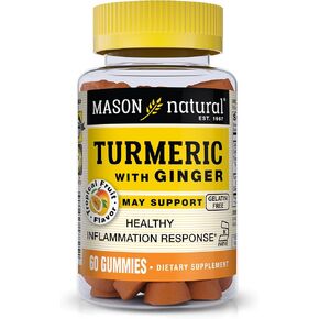 MASON NATURAL Turmeric Ginger, Gummies, 2.5 Pound