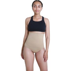 Ingrid & Isabel Basics – Postpartum Belly Support Underwear Briefs – Compression for Tummy Control & Recovery Support
