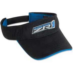 C6 ZR1 Corvette Supercharged Visor Hat Black for 2005-2013 Corvettes