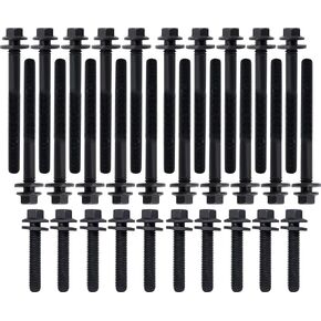 HiSport Engine Cylinder Head Bolt Set - Compatible with 2003-2018 Dodge Ram Chrysler 5.7L 6.1L 6.4L Jeep - Replace ES 72200